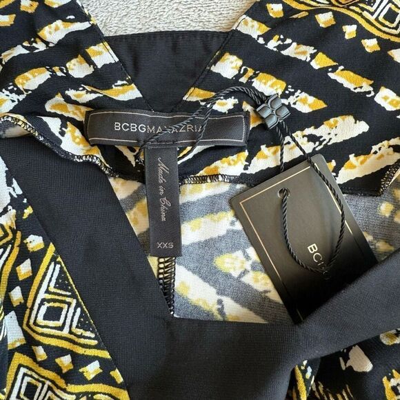 BCBGMAXAZRIA Golden Combo Tank Dress - Picture 9 of 10